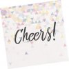 Růžička servítky papierové Iridescent Cheers! 33x33cm 16ks Růžička servítky papierové Iridescent Cheers! 33x33cm 16ks