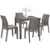Súprava záhradného nábytku Goti 4+1 cappuccino Súprava záhradného nábytku Goti 4+1 cappuccino