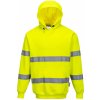 Portwest B304 Hi Vis Reflexná mikina s kapucňou žltá