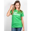 Line Skier Forever green dámske tričko