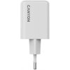Canyon CU45AC GAN 45W univerzálna nástenná Nabíjačka USB / USB-C biela Canyon CU45AC GAN 45W univerzálna nástenná Nabíjačka USB / USB-C biela