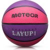 BASKETBALOVÁ LOPTA PRE DETI 1-3 roky METEOR LAYUP MINI #1 gumová BASKETBALOVÁ LOPTA PRE DETI 1-3 roky METEOR LAYUP MINI #1 gumová