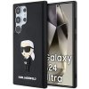 Karl Lagerfeld KLHCS24L3DRKINK S24 Ultra S928 čierny tvrdý obal 3D guma Ikonik (KLHCS24L3DRKINK) Karl Lagerfeld KLHCS24L3DRKINK S24 Ultra S928 čierny tvrdý obal 3D guma Ikonik (KLHCS24L3DRKINK)