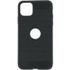 Kryt Forcell iPhone 11 Pro Max silikón čierny 69381 Kryt Forcell iPhone 11 Pro Max silikón čierny 69381