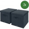 Leitz úložný box s vekom 33 x 38 x 32.5 cm tmavosivé Leitz úložný box s vekom 33 x 38 x 32.5 cm tmavosivé