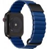 AppleKing kožený magnetický remienok s kovovými detailmi pre Apple Watch Ultra 49mm / 46mm / 45mm / 44mm / 42mm - tmavomodrý - možnosť vrátiť tovar ZADARMO do 30tich dní AppleKing kožený magnetický remienok s kovovými detailmi pre Apple Watch Ultra 49mm / 46mm / 45mm / 44mm / 42mm - tmavomodrý - možnosť vrátiť tovar ZADARMO do 30tich dní