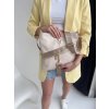 Béžová crossbody Laura Biaggi - veľká a štýlová Béžová crossbody Laura Biaggi - veľká a štýlová