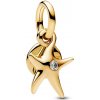 Pandora Dvojitý visiaci prívesok Morská hviezdica Shine 763892C01 Pandora Dvojitý visiaci prívesok Morská hviezdica Shine 763892C01