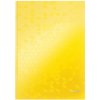 LEITZ Záznamová kniha Leitz WOW A4 80 listov linajková žltá