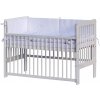 Dětská postýlka s kompletní výbavou Scarlett 120 x 60 cm - Péťa - bílá Dětská postýlka s kompletní výbavou Scarlett 120 x 60 cm - Péťa - bílá