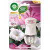 Air Wick Essential Oils Smooth Satin & Moon Lily Jemný satén a měsíční lilie elektrický osvěžovač vzduchu komplet 19 ml Air Wick Essential Oils Smooth Satin & Moon Lily Jemný satén a měsíční lilie elektrický osvěžovač vzduchu komplet 19 ml