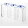 Blau Triple Acrylic Liquid Tank 3 x 1,5 l Blau Triple Acrylic Liquid Tank 3 x 1,5 l