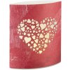 hama Papierové LED svietidlo červené srdce hama Papierové LED svietidlo červené srdce