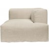 Ferm Living Modul Catena Loose Drape Chaise Longue S601, pravý roh – prírodný Ferm Living Modul Catena Loose Drape Chaise Longue S601, pravý roh – prírodný