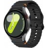 4wrist Silikonový řemínek pro Samsung Galaxy Watch 7 - Black 4wrist Silikonový řemínek pro Samsung Galaxy Watch 7 - Black