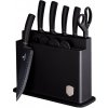 BERLINGERHAUS Súprava nožov s nepriľnavým povrchom 11 ks v stojane Black silver Collection BERLINGERHAUS Súprava nožov s nepriľnavým povrchom 11 ks v stojane Black silver Collection