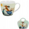 Hrnček Duo Pes na skútri, porcelánový, 460 ml Hrnček Duo Pes na skútri, porcelánový, 460 ml