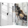 Vsetkonamobil 114530 ART MARBLE FOLIO Puzdro pre Apple iPad (A16) 2025 / iPad 2022 GREY