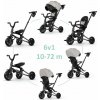 QPLAY Trojkolka Nova Niello Grey, skladacia, vek 10-72 mesiacov QPLAY Trojkolka Nova Niello Grey, skladacia, vek 10-72 mesiacov