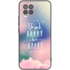 Picasee silikónový čierny obal pre Realme 8 4G - Mysli pozitívne! Picasee silikónový čierny obal pre Realme 8 4G - Mysli pozitívne!