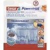 Háčik lepiaci, dekoračný, veľký, priehľadný, Powerstrips, TESA Háčik lepiaci, dekoračný, veľký, priehľadný, Powerstrips, TESA