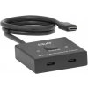 Club3D CSV-2511 Prepínač, USB-C - 2xUSB-C 2v1, 8K60Hz, 4K120Hz, PD 100W Club3D CSV-2511 Prepínač, USB-C - 2xUSB-C 2v1, 8K60Hz, 4K120Hz, PD 100W