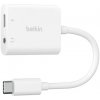 Belkin RockStar 3.5mm Audio + USB-C Charge Adapter - Whte NPA004btWH Belkin RockStar 3.5mm Audio + USB-C Charge Adapter - Whte NPA004btWH