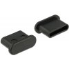 Delock Prachová záslepka pro USB Type-C™ samice bez uchopení 10 kusů černá Delock Prachová záslepka pro USB Type-C™ samice bez uchopení 10 kusů černá