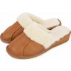 Vlnka Dámske kožené papuče na kline s ovčou vlnou svetlo hnedá veľkosti obuvi - dospelí 36 Vlnka Dámske kožené papuče na kline s ovčou vlnou svetlo hnedá veľkosti obuvi - dospelí 36