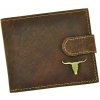 Wild RM-05L-BAW BUFFALO hnedá pánska kožená peňaženka 11 x 8,7 x 2,5 cm Wild RM-05L-BAW BUFFALO hnedá pánska kožená peňaženka 11 x 8,7 x 2,5 cm