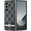DKNY PU Leather Checkered Pattern and Stripe Samsung Galaxy Z Fold 6 čierny 57983121741 DKNY PU Leather Checkered Pattern and Stripe Samsung Galaxy Z Fold 6 čierny 57983121741