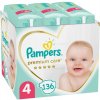 PAMPERS Premium Care 4 plienky (136 ks), 9-14 kg PAMPERS Premium Care 4 plienky (136 ks), 9-14 kg