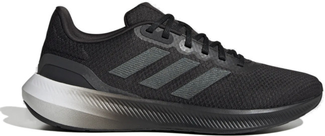 adidas Runfalcon 3.0 core black/black/blue metallic/carbon Čierna