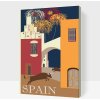 Vymalujsisam.sk Maľovanie podľa čísiel - Cestovanie Španielskom Veľkosť: 40x60cm, Rám: Na kartónovej doske Vymalujsisam.sk Maľovanie podľa čísiel - Cestovanie Španielskom Veľkosť: 40x60cm, Rám: Na kartónovej doske