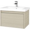 Dreja Kúpeľňová skrinka BONO SZZ 65 (umývadlo Harmonia) - D04 Dub / Úchytka T34 - nerez / D04 Dub Dreja Kúpeľňová skrinka BONO SZZ 65 (umývadlo Harmonia) - D04 Dub / Úchytka T34 - nerez / D04 Dub