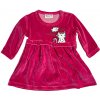 Miniworld Semišové červené šaty pre bábätká - Mačička veľkosť: 68-74 Miniworld Semišové červené šaty pre bábätká - Mačička veľkosť: 68-74