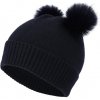 Dievčenská pletená čiapka Lewro, ROCA Čierna, 4-7Y Dievčenská pletená čiapka Lewro, ROCA Čierna, 4-7Y