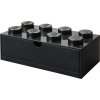 LEGO® stolové box 8 so zásuvkou 31,6 x 15,8 x 11,3 cm čierna LEGO® stolové box 8 so zásuvkou 31,6 x 15,8 x 11,3 cm čierna