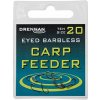 Drennan háčiky bez protihrotu Eyed Carp Feeder Barbless veľ. 20 Drennan háčiky bez protihrotu Eyed Carp Feeder Barbless veľ. 20