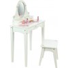 Tidlo Dřevěný kosmetický stoleček bílý Tidlo Dřevěný kosmetický stoleček bílý