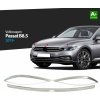 Nerez lišty hornej hrany masky a svetiel VW Passat B8,5 2019+ 3 ks Nerez lišty hornej hrany masky a svetiel VW Passat B8,5 2019+ 3 ks
