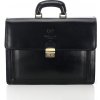 Paolo Peruzzi pánska kožená aktovka čierna N03-BL Paolo Peruzzi pánska kožená aktovka čierna N03-BL