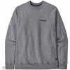 Patagonia Fitz Roy Icon Uprisal Crew mikina, gravel heather M Patagonia Fitz Roy Icon Uprisal Crew mikina, gravel heather M