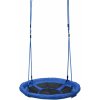 Alltoys Hojdací kruh sieť priemer 100 cm modrý Alltoys Hojdací kruh sieť priemer 100 cm modrý