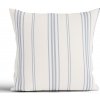 MKLozkoviny.sk Bavlnená obliečka na vankúš Natural 40 × 40 cm - Prúžky modré- - MKLozkoviny.sk Bavlnená obliečka na vankúš Natural 40 × 40 cm - Prúžky modré- -