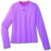 Brooks High Point LS triko dámské Barva: Fialová, Velikost: M Brooks High Point LS triko dámské Barva: Fialová, Velikost: M