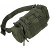 Mfh Hip and Shoulder Bag, taktická pánska taška, pánska ľadvinka, zelená olivová 4l Mfh Hip and Shoulder Bag, taktická pánska taška, pánska ľadvinka, zelená olivová 4l