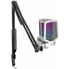 Fifine Microphone Q6TW USB studiový kondenzátorový mikrofon bílý Fifine Microphone Q6TW USB studiový kondenzátorový mikrofon bílý