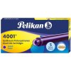 Pelikan 4001 standard - veľká atramentová náplň - 5 ks - nevymazateľný atrament - fialová Pelikan 4001 standard - veľká atramentová náplň - 5 ks - nevymazateľný atrament - fialová