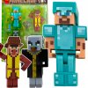 MINECRAFT SADA FIGÚROK 6v1 FIGÚRKY Z HRY DIAMANTOVÝ STEVE VEĽKÁ SADA 6v1 MINECRAFT SADA FIGÚROK 6v1 FIGÚRKY Z HRY DIAMANTOVÝ STEVE VEĽKÁ SADA 6v1